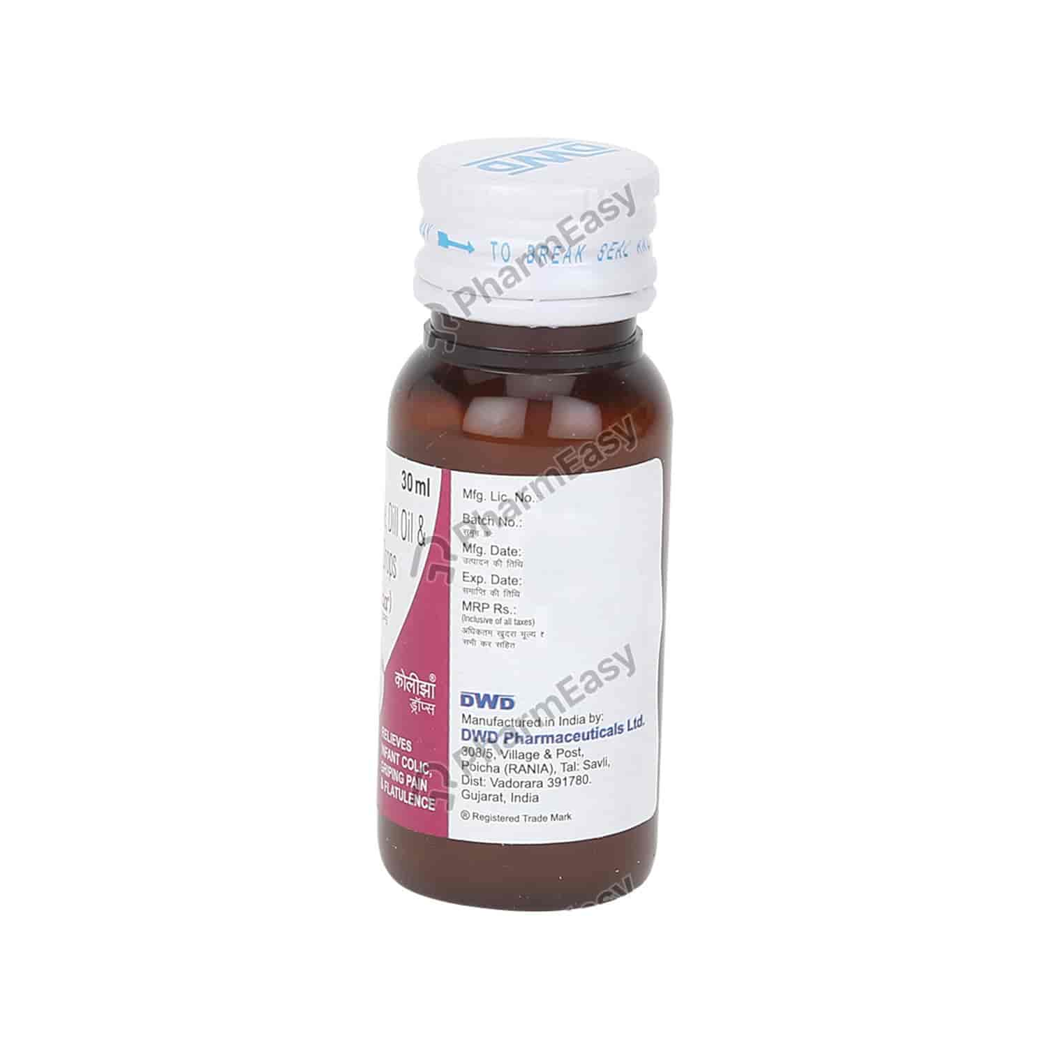 Buy Coliza 40mg Oral Drop 30ml Online at Flat 18% OFF* | PharmEasy