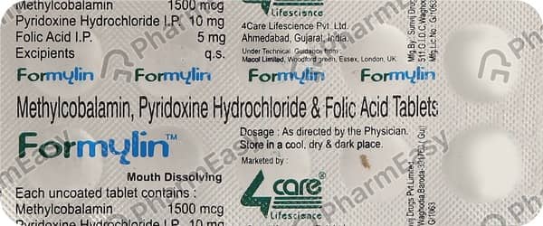 Formylin Mouth Dissolving Strip Of 10 Tablets