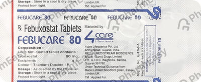 Febucare 80mg Tablet