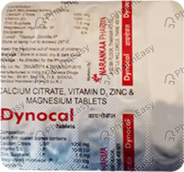 Dynocal Strip Of 15 Tablets