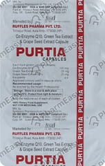 PURTIA STRIP OF 10 CAPSULES