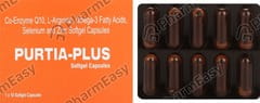 PURTIA PLUS STRIP OF 10 CAPSULES
