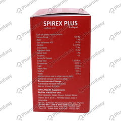 SPIREX PLUS STRIP OF 10 CAPSULES