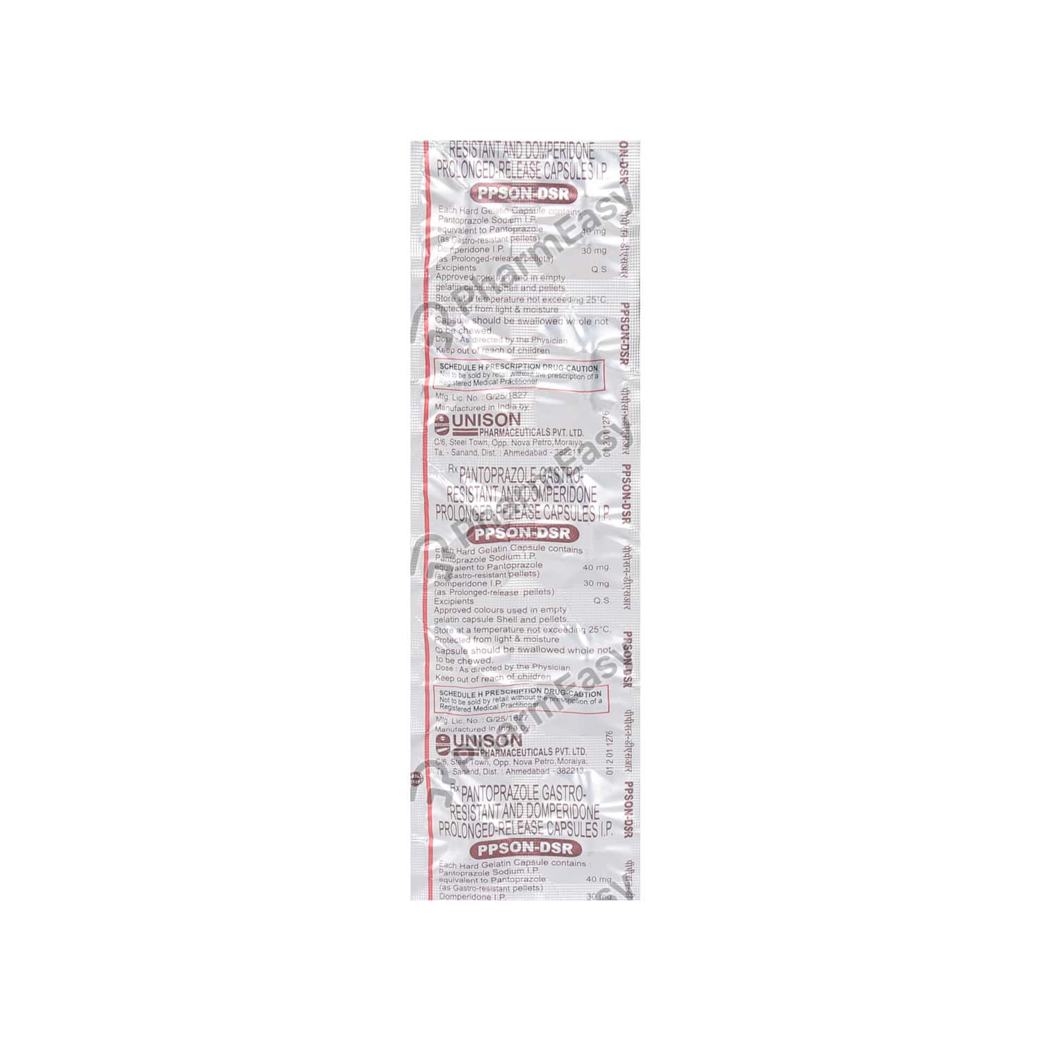Ppson Dsr Capsule - Uses, Side Effects, Dosage, Composition & Price ...