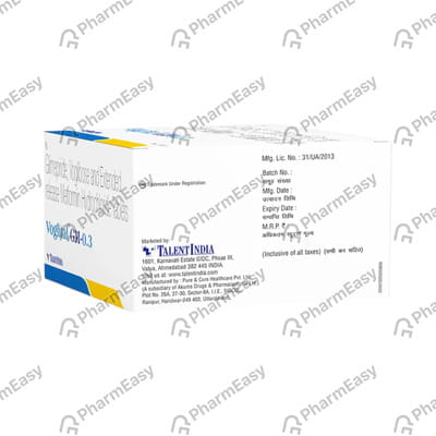 Voglital Gm 0.3mg Strip Of 10 Tablets