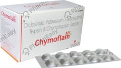 CHYMOFLAM STRIP OF 10 TABLETS