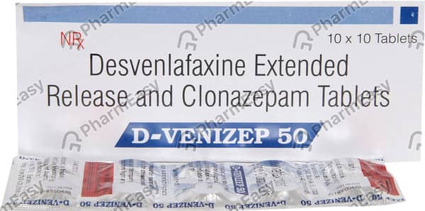 D Venizep 50mg Strip Of 10 Tablets