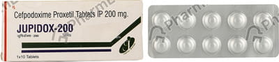 Jupidox 200mg Strip Of 10 Tablets