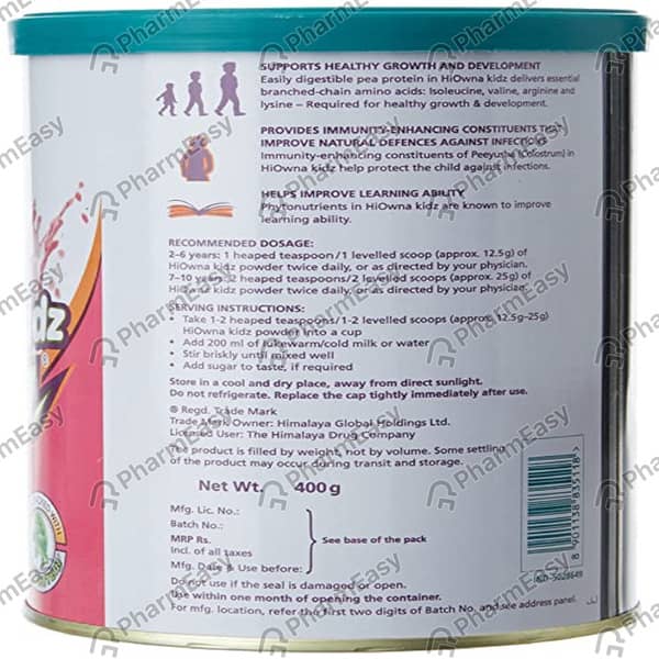 Hiowna Kidz Strawberry Powder 400Gm
