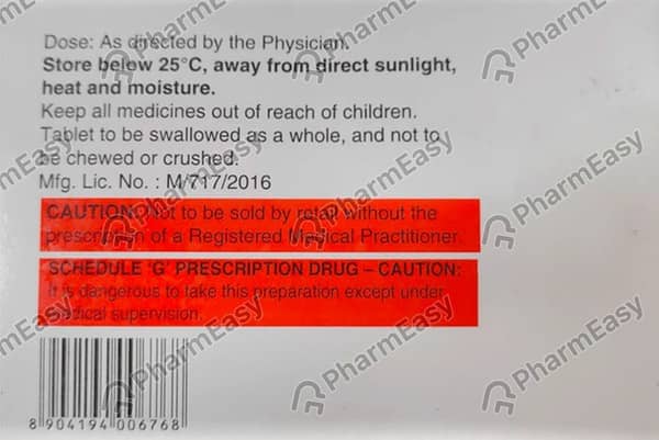 Teniva M Forte Strip Of 10 Tablets