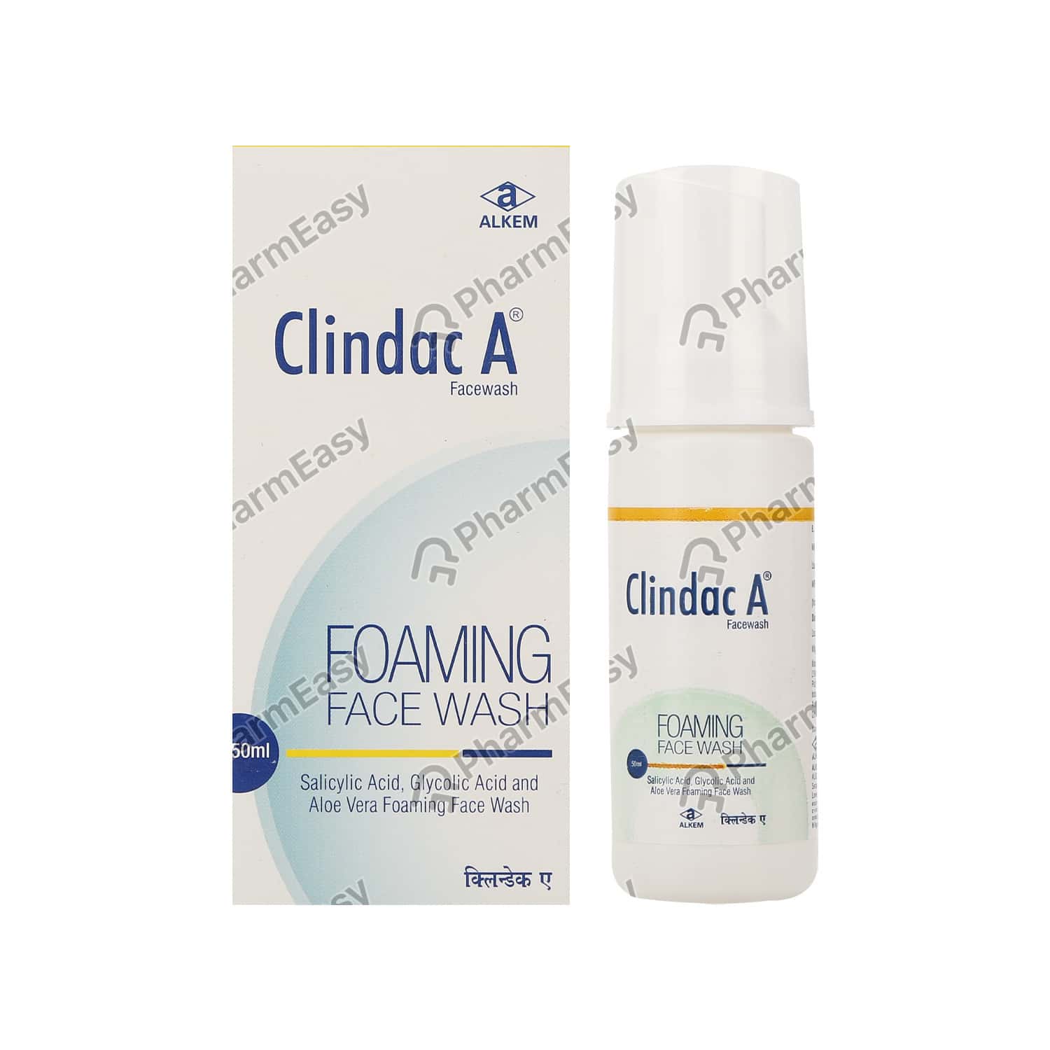clindac a foaming face wash