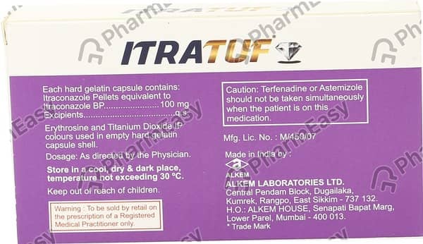 Itratuf 100mg Capule 7'S