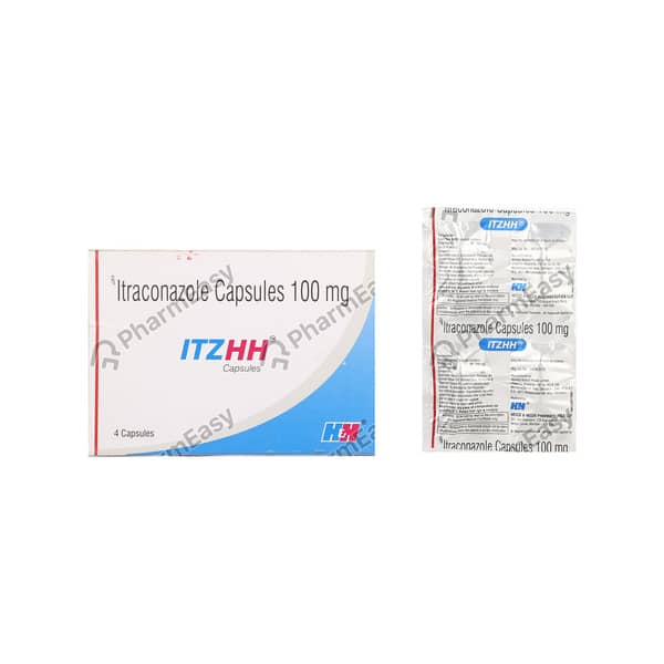 Itzhh 100Mg Strip Of 4 Capsules