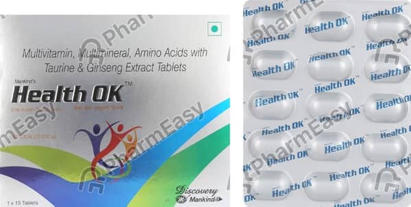 Health Ok Strip Of 15 Tablets
