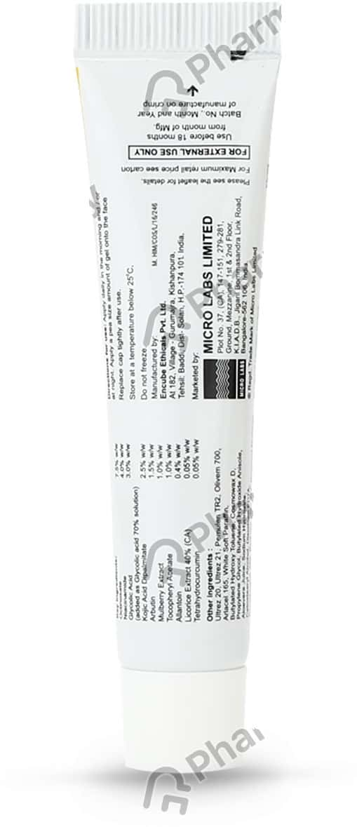 Advanced Kojivit Ultra Tube Of 30gm Gel