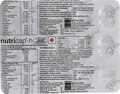 NUTRICAP H STRIP OF 15 CAPSULES