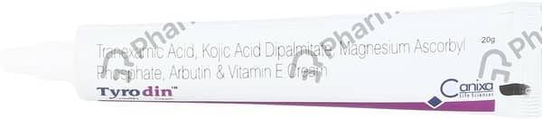 Tyrodin Tube Of 20gm Cream