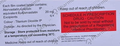 Convistat 20mg Strip Of 10 Tablets