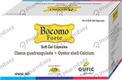 BOCOMO FORTE STRIP OF 10 CAPSULES