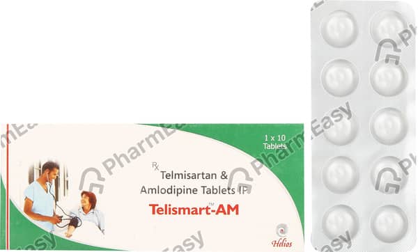 Telismart Am Strip Of 10 Tablets