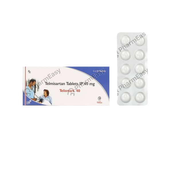 Telismart 40mg Strip Of 10 Tablets