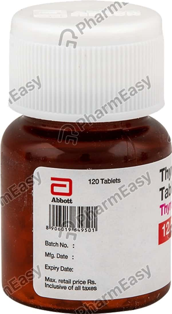 Thyronorm 12.5mcg Bottle Of 120 Tablets