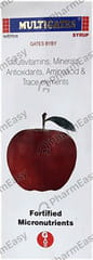 MULTIGATES BOTTLE OF 200ML SYRUP