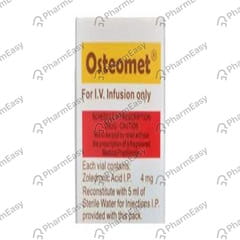 OSTEOMET 4MG DRY VIAL OF 1 POWDER FOR INJECTION