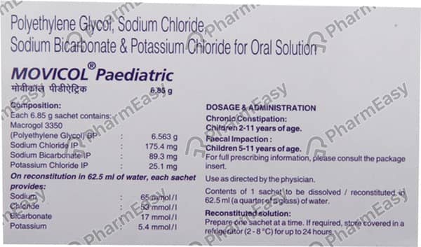 Movicol Paediatric Sachet Of 6.85gm Powder