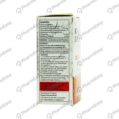 Onemox Bottle Of 5ml Eye Drops
