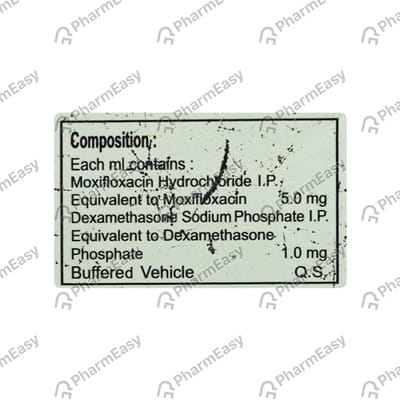 Onemox Bottle Of 5ml Eye Drops