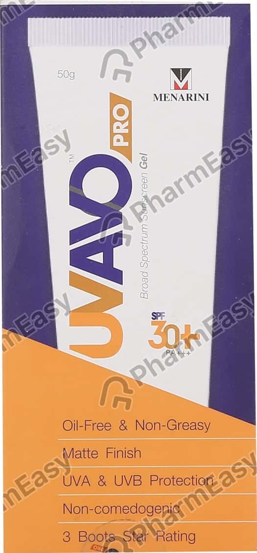Uv Avo Pro Spf 30 Plus Tube Of 50gm Gel