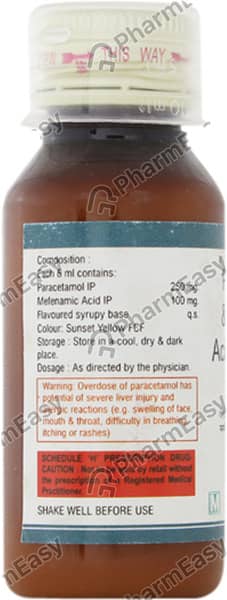 Febrinil M Bottle Of 60ml Suspension