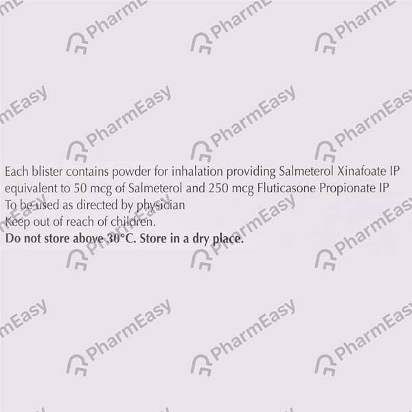 Seretide Accuhaler 50/250mcg Box Of 28md Metered Dose Inhaler