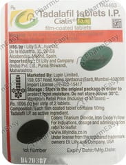CIALIS 10MG STRIP OF 2 TABLETS