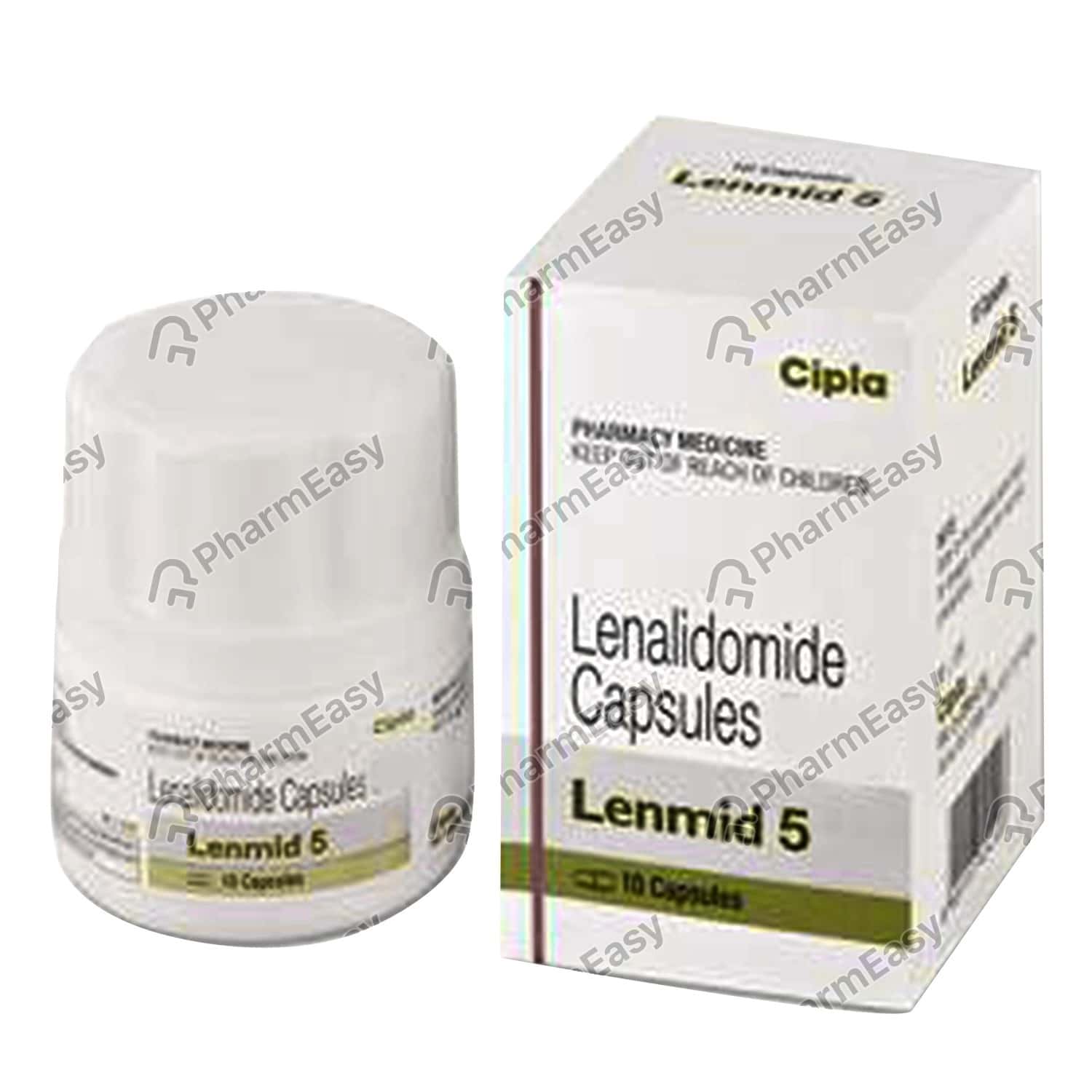 Buy Lenmid 5 MG Capsule (10) Online at Flat 18% OFF* | PharmEasy