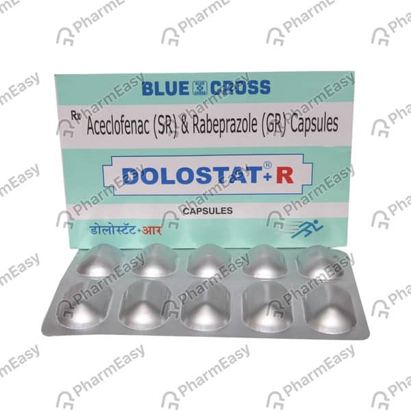 Dolostat R Strip Of 10 Capsules