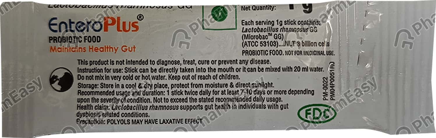 Buy Entero Plus 3 B Oral Powder (1) Online at Flat 15% OFF | PharmEasy
