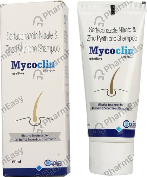 Mycoclin Bottle Of 60ml Shampoo