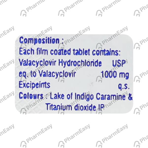 Valanix 1Gm Strip Of 3 Tablets