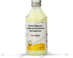 MAC MPS BANANA FLAVOUR SUGAR FREE BOTTLE OF 200ML SUSPENSION