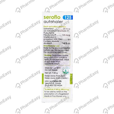 Seroflo 125 Packet Of 200md Autohaler