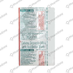 ZIFI LBX PLUS 200MG STRIP OF 10 TABLETS