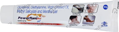 Powerflam Plus Tube Of 30gm Gel