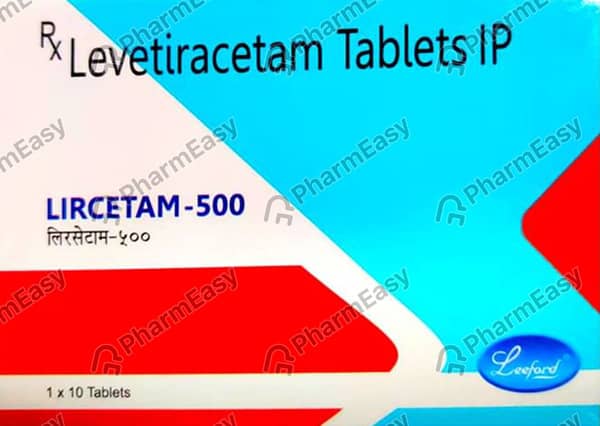 Lircetam 500mg Strip Of 10 Tablets