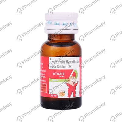 Atazis Orange Flavour Bottle Of 15ml Drops