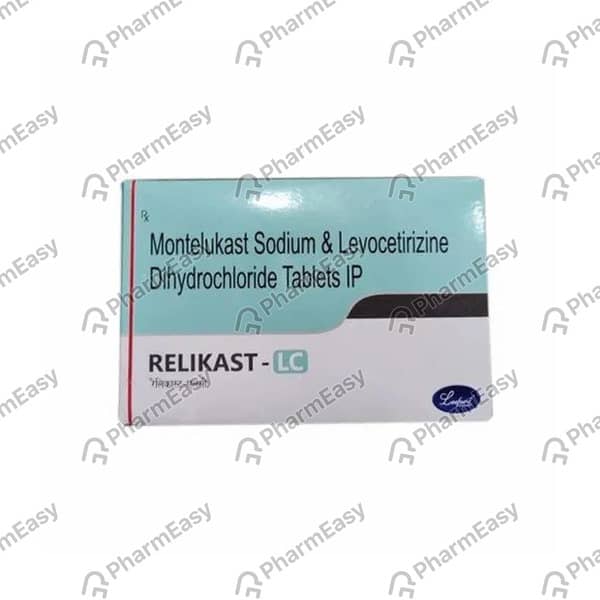 Relikast Lc Strip Of 10 Tablets