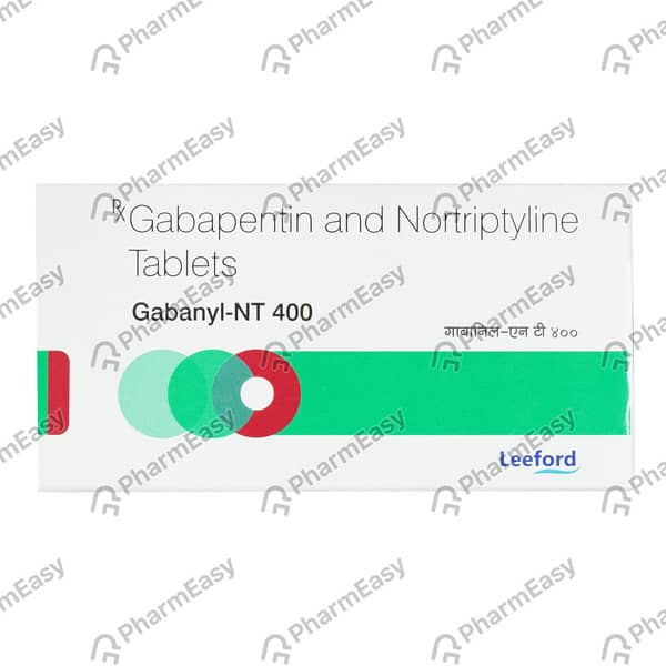 Gabanyl Nt 400mg Strip Of 10 Tablets