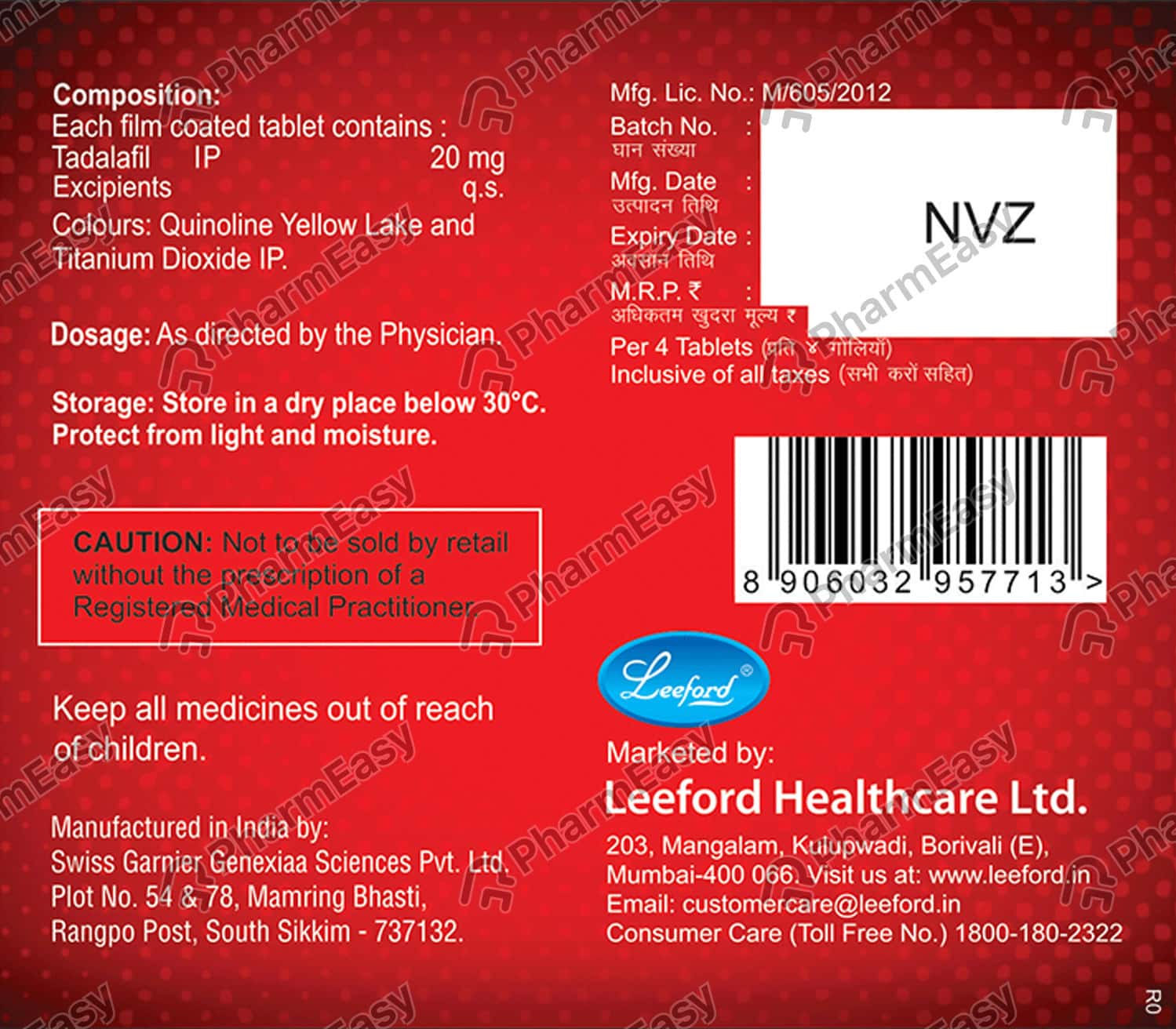 Bigfun 20 MG Tablet (4): Uses, Side Effects, Price & Dosage | PharmEasy