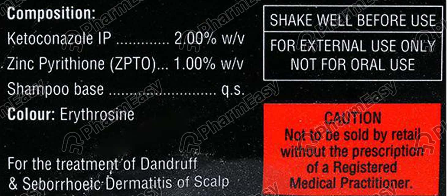 Zocon Kz Shampoo 5ml Uses, Side Effects, Price & Dosage PharmEasy